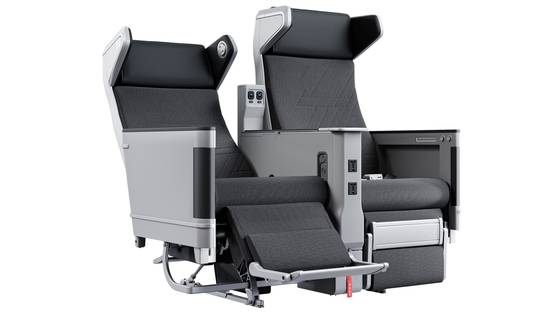 Korean Air's premium economy class seats will have privacy wings. [KOREAN AIR]