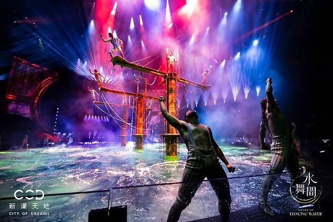 마카오 ‘더 하우스 오브 댄싱 워터’ / 사진=하나투어