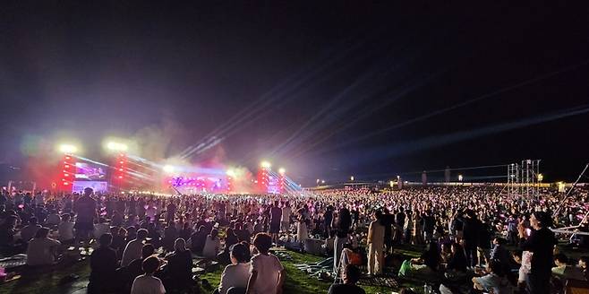 2024년 ‘DMZ 평화콘서트&평화누리 피크닉 페스티벌’ 모습. <사진=경기관광공사 제공>