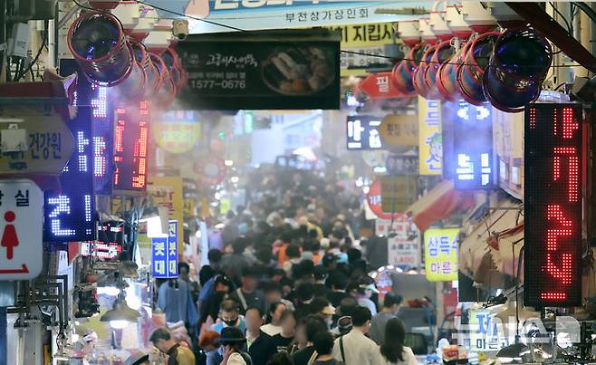 [부산=뉴시스] 부산 부산진구 부전시장. (사진=뉴시스DB)