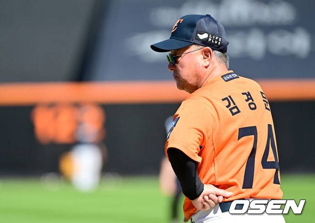 [OSEN=최규한 기자] 한화 김경문 감독. 2025.07.25 / dreamer@osen.co.kr