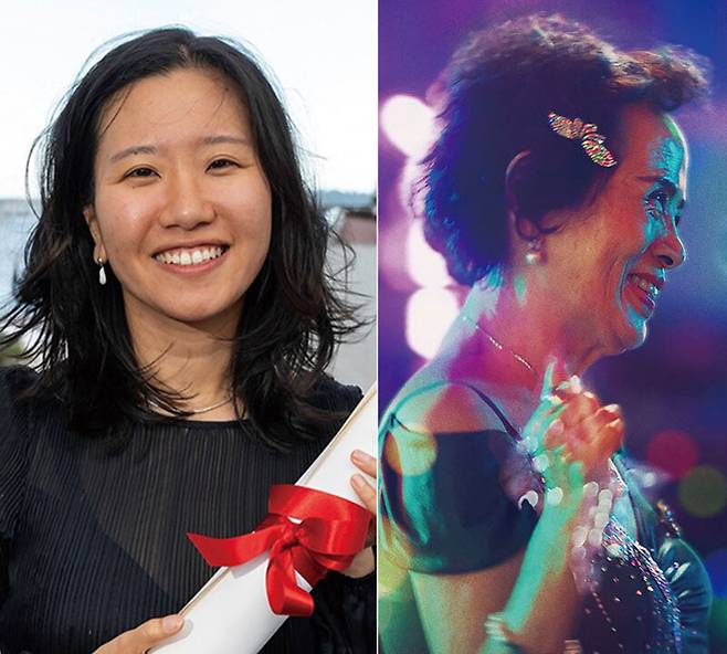 허가영 감독(왼쪽부터), 허진.