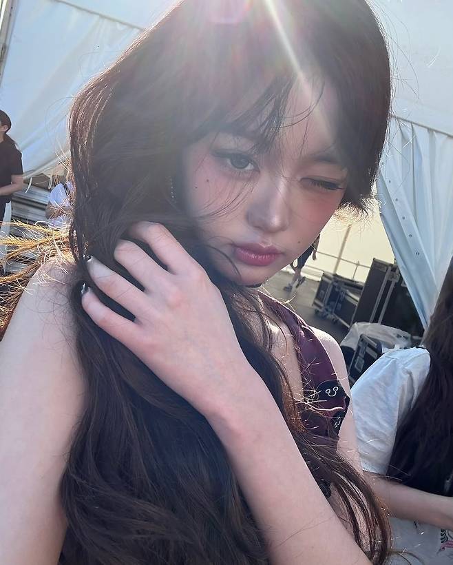 장원영 인스타그램 캡처.