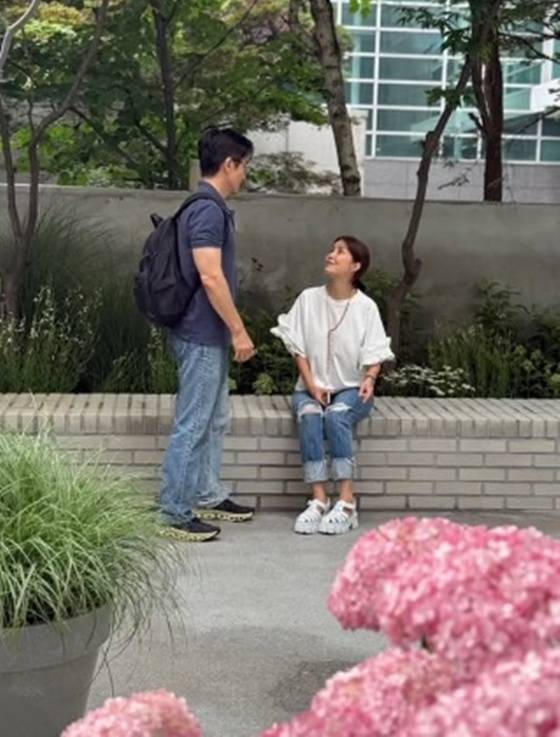 차인표, 신애라 /사진=신애라 SNS