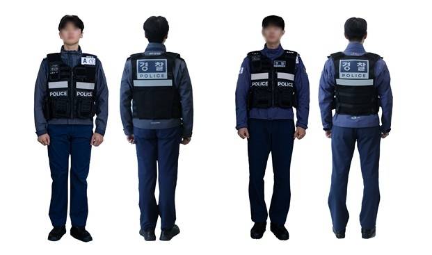 신형 경찰 외근조끼 시제품 [경찰청 제공. 재판매 및 DB 금지]
