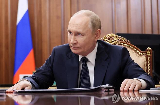 블라디미르 푸틴 러시아 대통령 [로이터/크렘린풀 연합뉴스. 재판매 및 DB 금지]