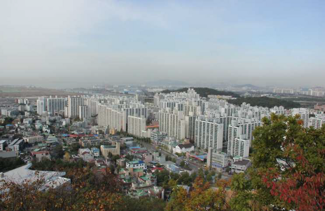 ▲&nbsp;2019년 옥련동. /출처=인천도시역사관