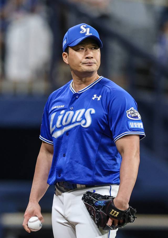 삼성 라이온즈의 오승환. 삼성 제공