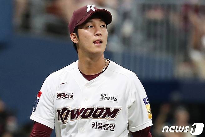 키움 히어로즈 안우진. /뉴스1 DB ⓒ News1 민경석 기자