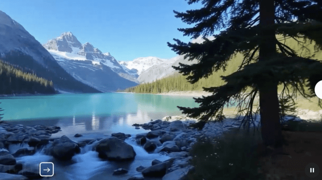 지니 3는 텍스트 명령어만으로 3D 가상 세계를 구현할 수 있다. (사진=구글 딥마인드)
