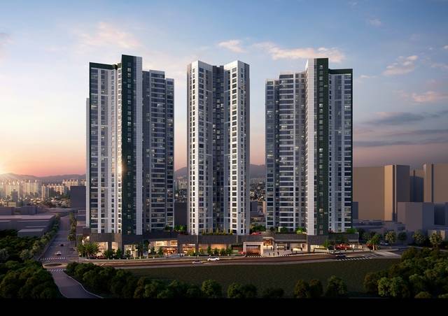 벤처밸리 푸르지오 투시도