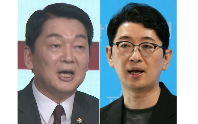 안철수(왼쪽)·주진우 국민의힘 의원