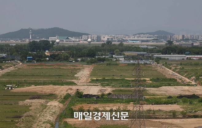 수도권 한 공공택지지구 전경 [매경DB]
