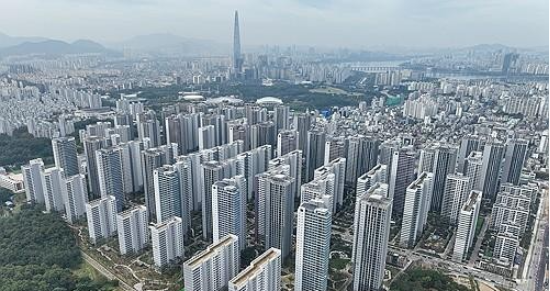 서울시 강동구 올림픽파크포레온 단지. (사진=연합뉴스)