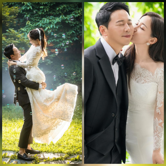 배우 김하영이 드디어 현실에서도 ‘신부’가 됐다.사진=김하영 sns