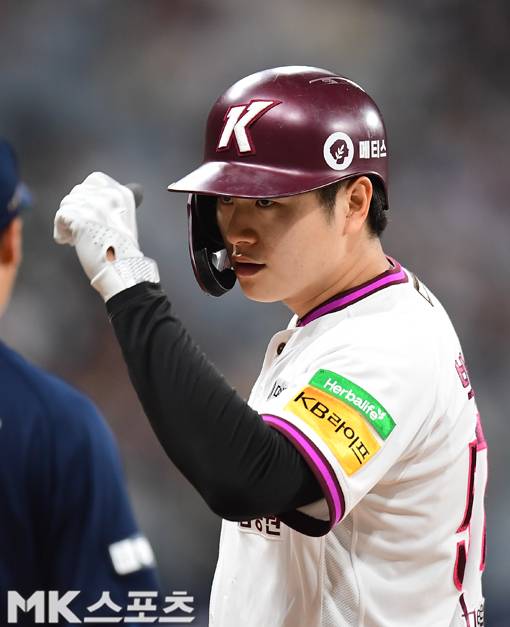박주홍은 6일 창원 NC전에서 결승타의 주인공이 됐다. 사진=김재현 기자