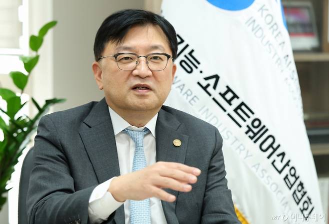 조준희 한국인공지능소프트웨어산업협회(KOSA) 회장 인터뷰 /사진=김창현 기자 chmt@