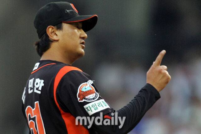 롯데 자이언츠 시절 손민한./마이데일리