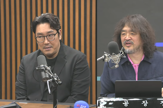 김어준의 겸손은 힘들다 유튜브에 출연한 배우 조진웅. [김어준의 겸손은 힘들다 뉴스공장 방송화면]