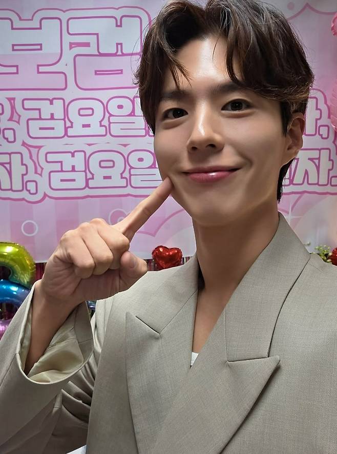 박보검 소셜미디어