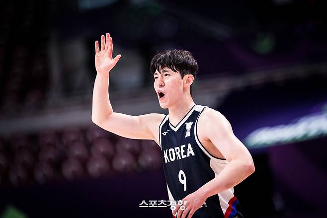 한국 남자농구대표팀 이정현. 국제농구연맹(FIBA) 제공