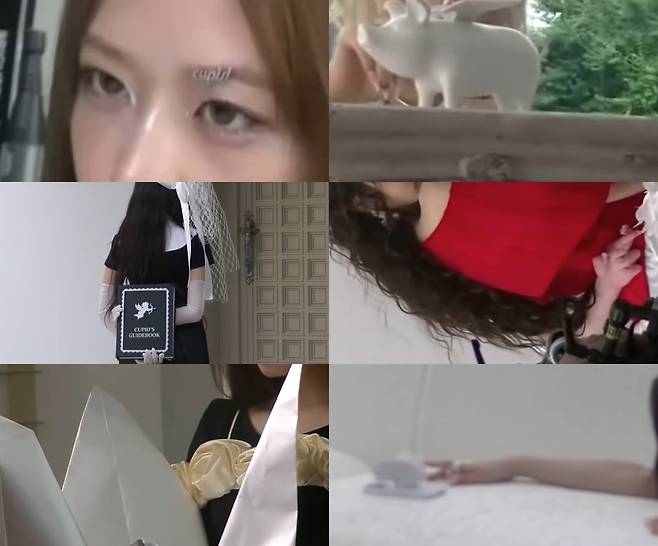 아이브 시크릿 인스타그램 캡처