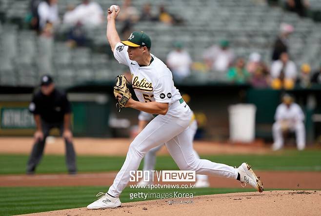 ▲ 애슬레틱스 시절 메이슨 밀러.