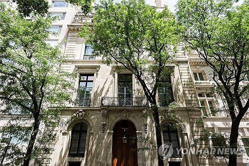 엡스타인의 맨해튼 저택 [로이터=연합뉴스 자료사진]