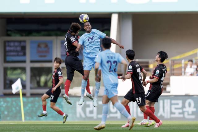 지난 5월 18일 대구FC와 FC서울의 경기 모습. 한국프로축구연맹 제공
