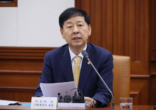 구윤철 부총리 겸 기획재정부 장관이 7일 서울 종로구 정부서울청사에서 열린 경제관계장관회의에서 발언하고 있다. 연합뉴스
