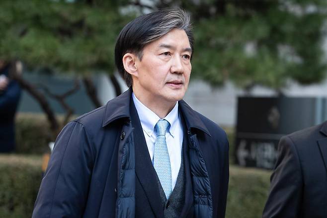 조국 전 법무부 장관. 뉴스1.