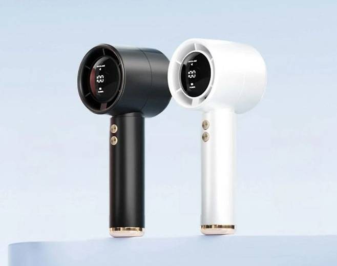 터보 제트팬 선풍기 휴대용 손선풍기