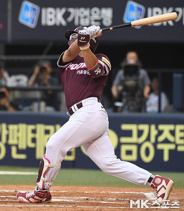 키움 임지열은 7일 창원 NC전에서 홈런포를 가동했다. 사진=천정환 기자