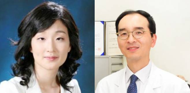 (왼쪽부터)국립암센터 현재원 박사, 김호진 교수. /사진제공=국립암센터