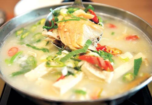 토담집의 우럭젓국