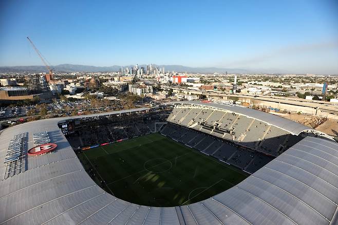 2만 2000명을 수용하는 LAFC의 홈구장 BMO 스타디움  [LAFC 홈페이지]