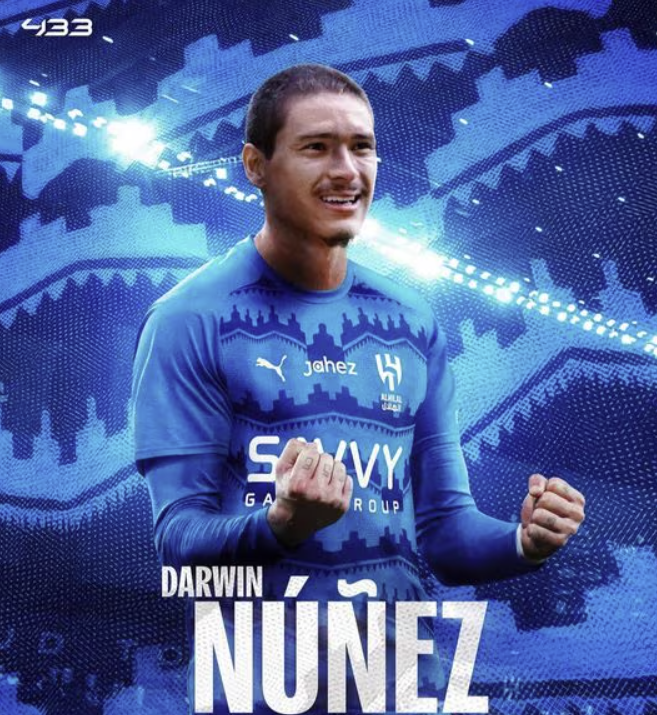 사우디 리그 이적이 사실상 확정된 누녜스. 433