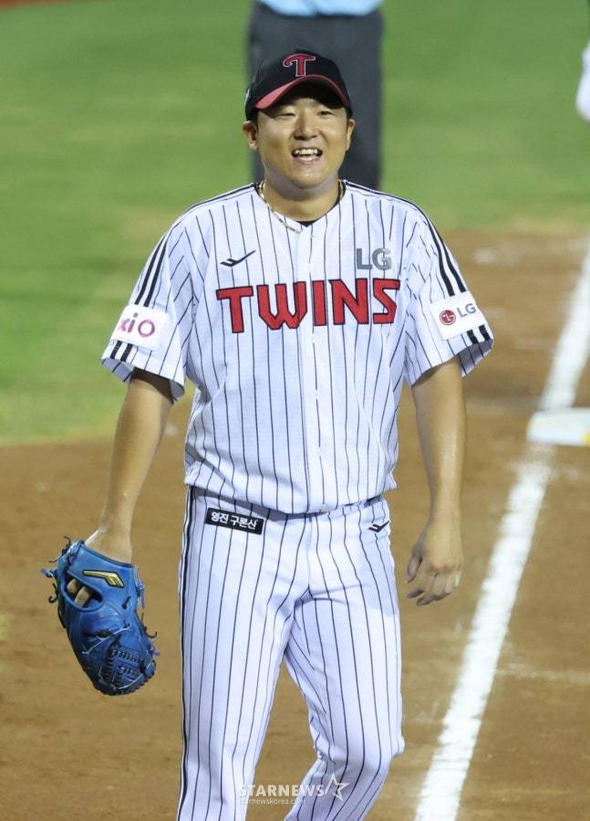 LG 트윈스 송승기. /사진=김진경 대기자