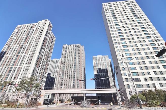 뉴스테이 1호 사업인 인천 도하 e편한세상 전경
[네이버 부동산 갤러리. 재판매 및 DB 금지]