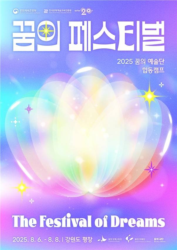 '2025 꿈의 페스티벌' 포스터 [문화체육관광부·한국문화예술교육진흥원 제공. 재판매 및 DB 금지]
