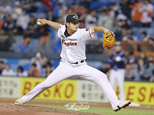독수리 군단 '광속구' 투수 김서현(사진=한화)