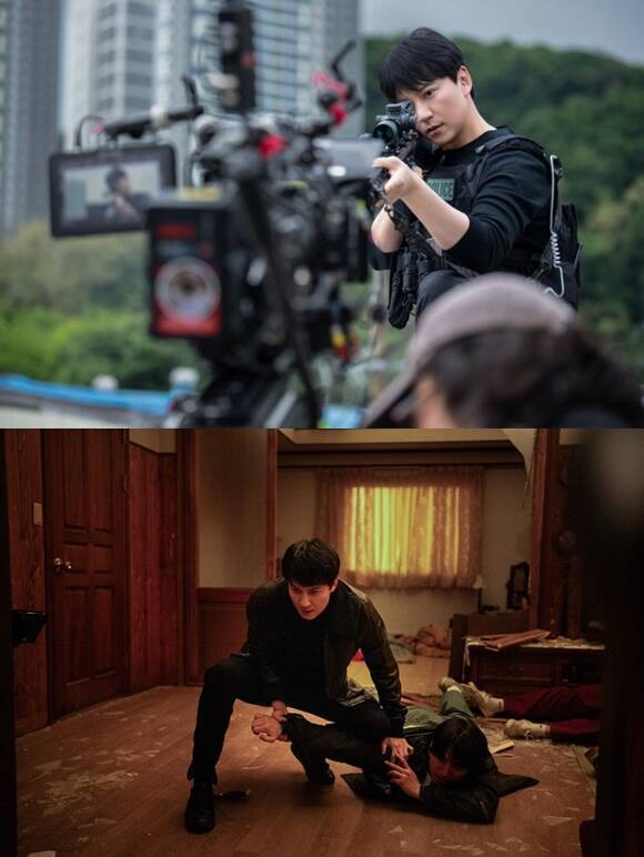 김남길은 넷플릭스 오리지널 시리즈 '트리거'에서 이도 역을 맡아 자신의 정의를 지키기 위해 고군분투하는 인물을 섬세한 감정으로 표현했다. /넷플릭스