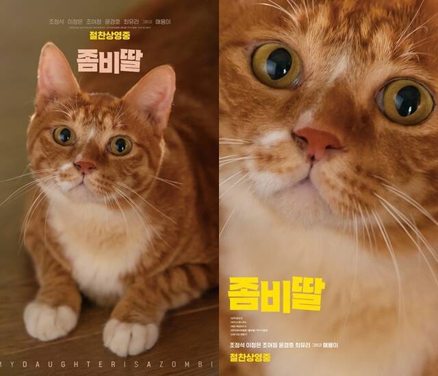 '좀비딸'의 마스코트 애용이의 캐릭터 포스터가 공개됐다. /NEW