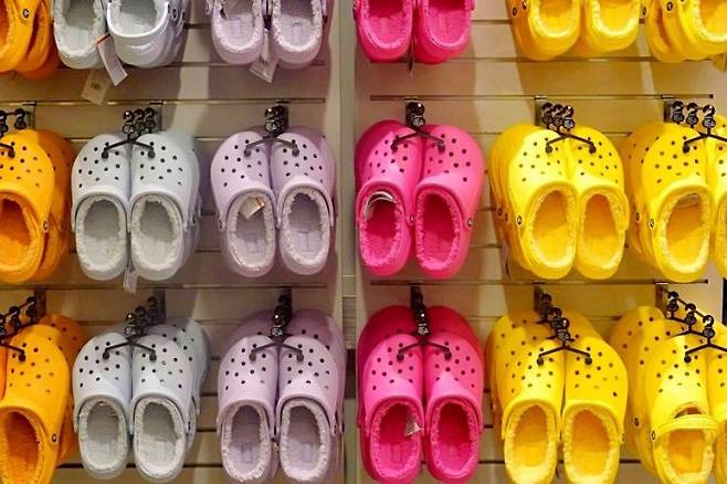 미국 내 크록스 매장. AFP 연합뉴스