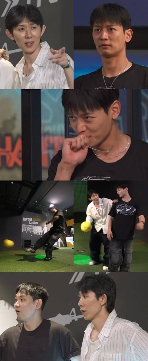 오늘(8일) 방송되는 MBC ‘나혼산’에서 코드쿤스트와 샤이니 민호의 축구 자존심을 건 승부차기 대결이 펼쳐진다. 코드쿤스트는 절친들과 민호의 도움으로 작업실을 청소한 뒤, 실내 스포츠 게임장에서 2 대 2 내기를 시작한다. 지난 방송에서 민호가 코드쿤스트의 축구 실력에 의문을 제기했던 것이 발단이 되어, 두 사람의 승부차기 빅매치가 성사되었다. 코드쿤스트는 “축구는 스포츠”라며 강한 승부욕을 보이고, 두 사람은 경기 전부터 팽팽한 신경전을 벌인다. ‘멘털 공격수’ 코드쿤스트와 ‘압도적 피지컬’ 민호의 대결은 한 치 앞을 예상할 수 없는 긴장감을 만들었다. 또한 ‘아이언맨 꿈나무’ 민호와 그의 친형 민석이 보여주는 의외의 운동 실력에 코드쿤스트가 놀라는 모습도 공개될 예정이다.