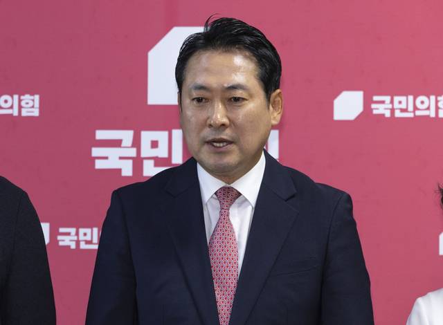 장동혁 국민의힘 당대표 후보. 연합뉴스