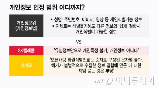 개인정보 인정 범위 어디까지/그래픽=윤선정