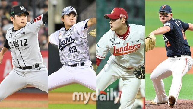 박영현, 김택연, 조병현, 김서현(왼쪽부터)./마이데일리