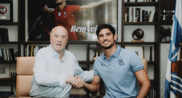 레알 소시에다드로 이적한 곤살루 게드스. /게티이미지코리아