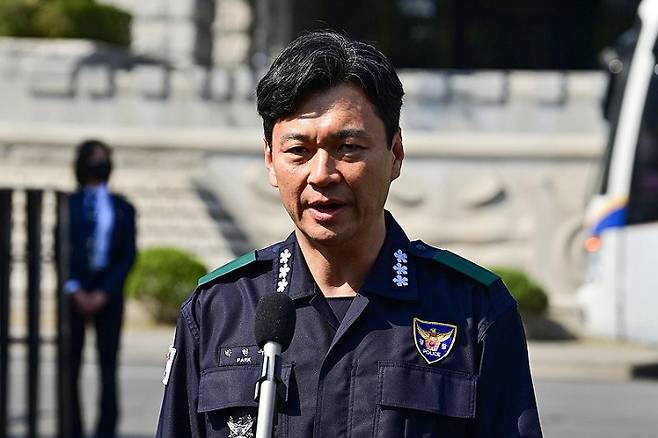 박현수 서울경찰청장 직무대리. 연합뉴스